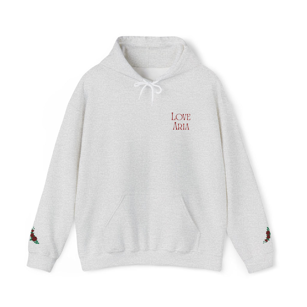 Embroidered Love Aria Rose Hoodie
