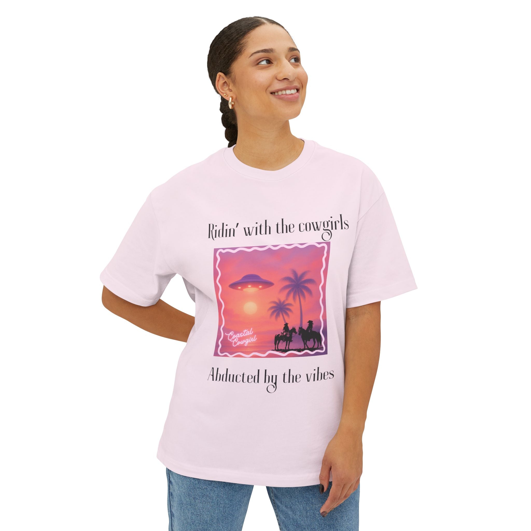 Ridin' with the Cowgirls Oversized Tee