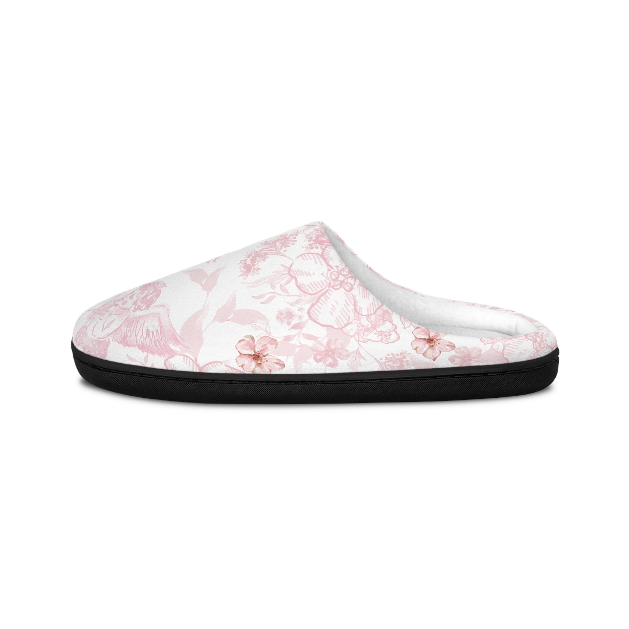 Angel Floral Pink Slippers