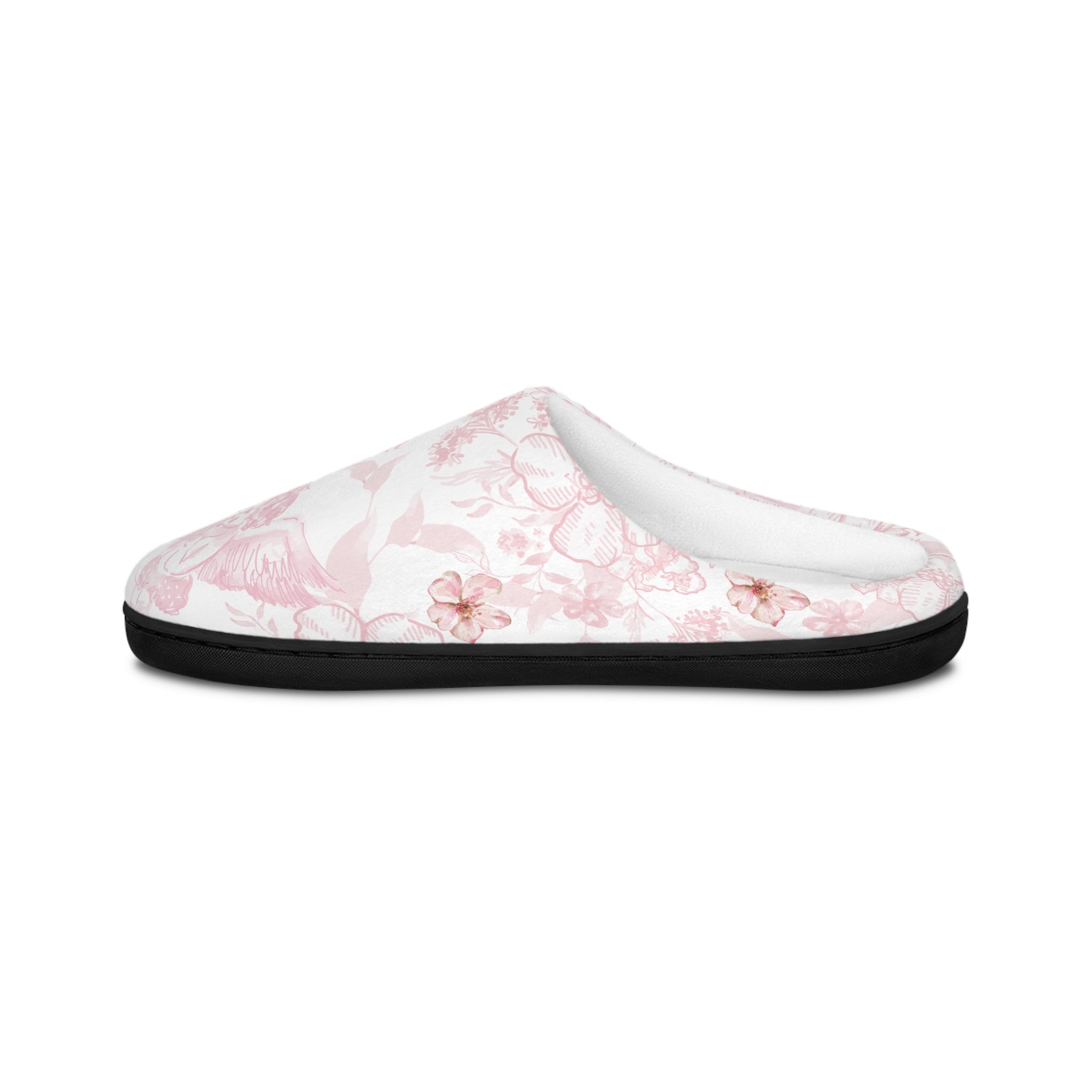Angel Floral Pink Slippers