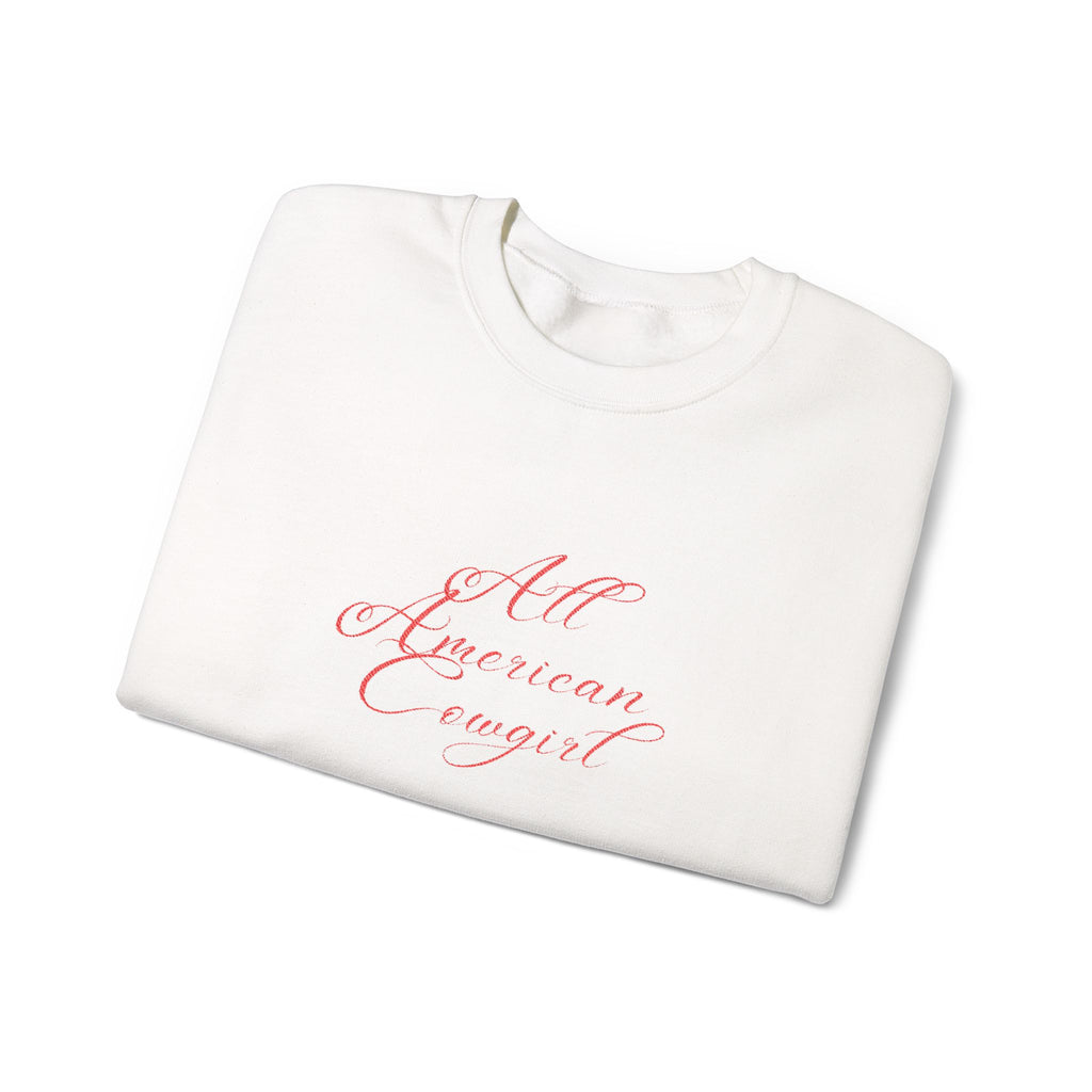 All American Cowgirl Crewneck