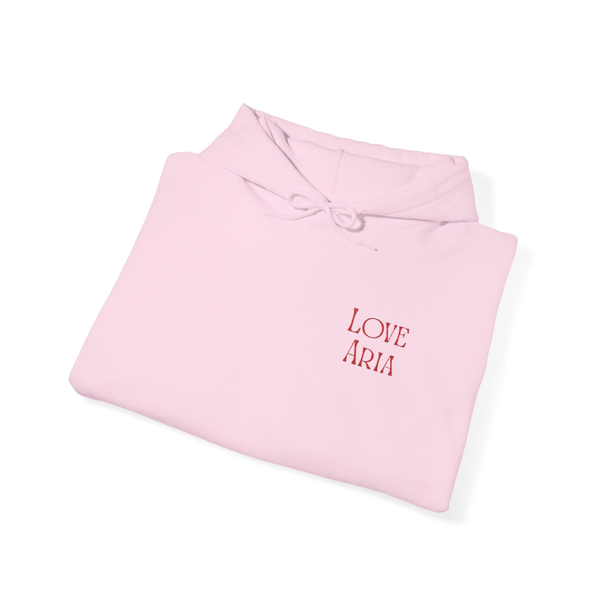 Embroidered Love Aria Rose Hoodie