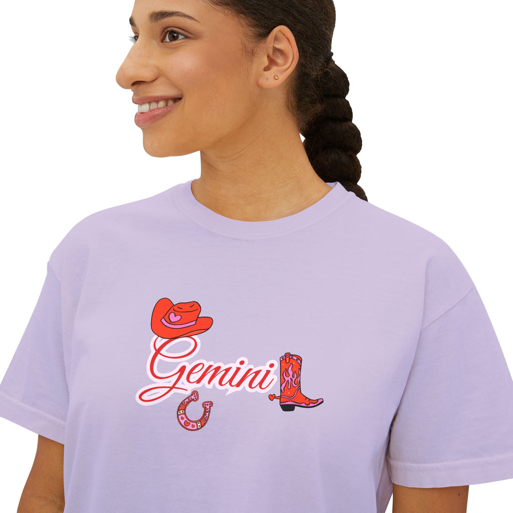 Gemini Boxy Tee