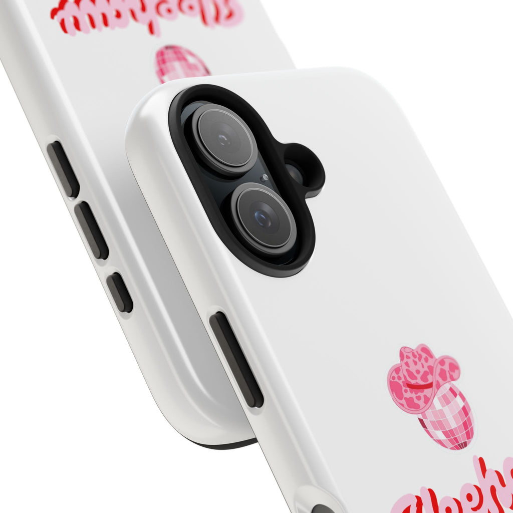 Yeehaw Cowgirl Hat Tough Phone Case