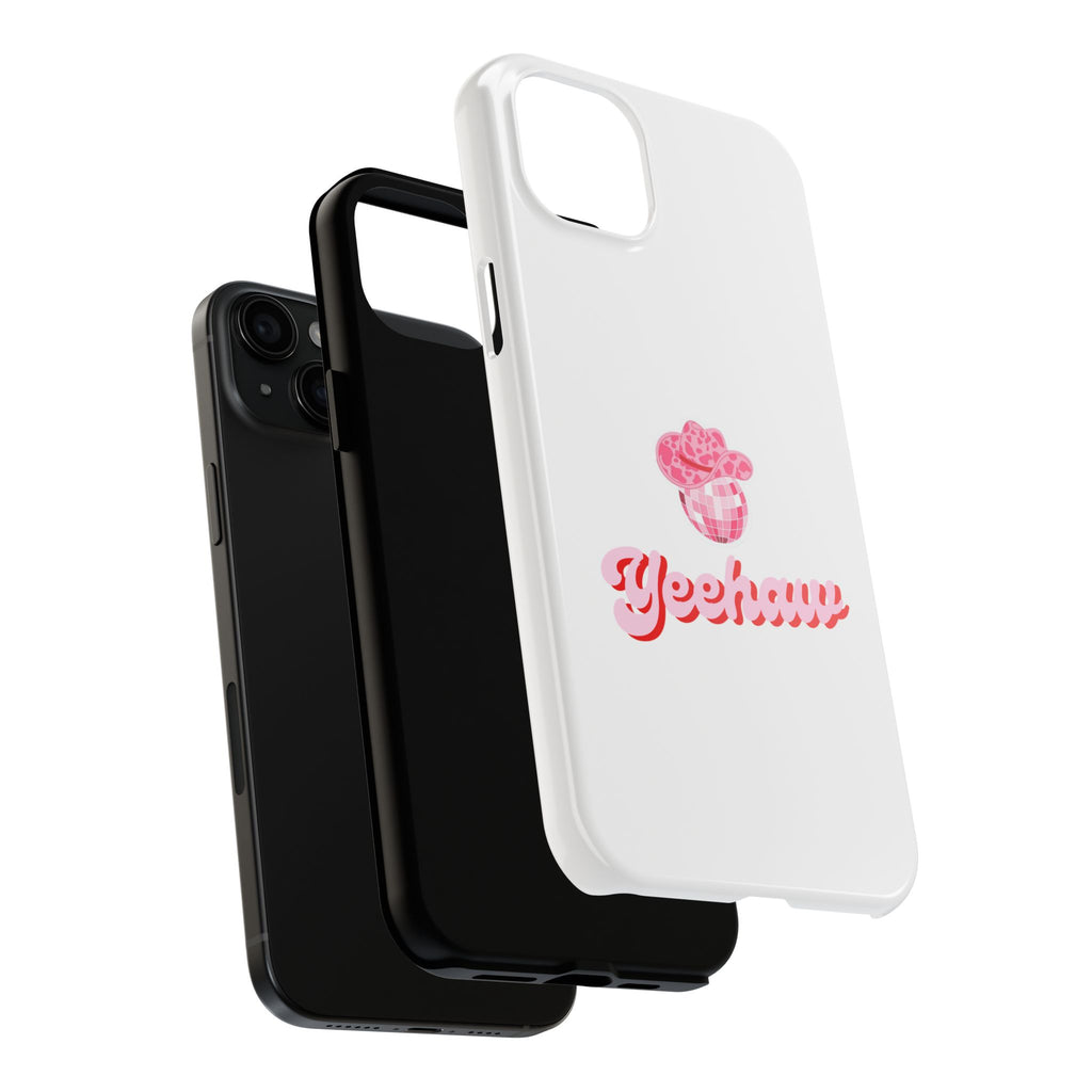 Yeehaw Cowgirl Hat Tough Phone Case