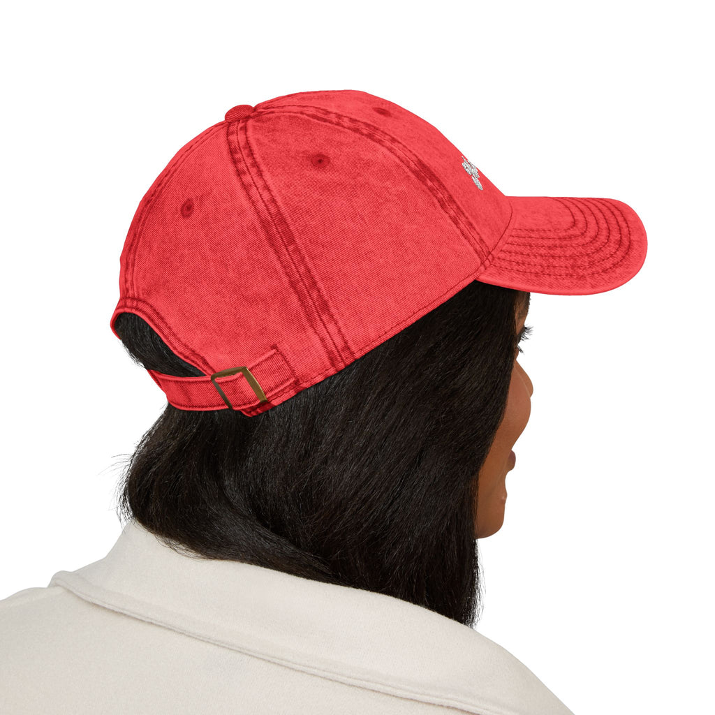 Embroidered Moody Cowgirl Vintage Cap