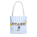 Boots & Beach Tote Bag