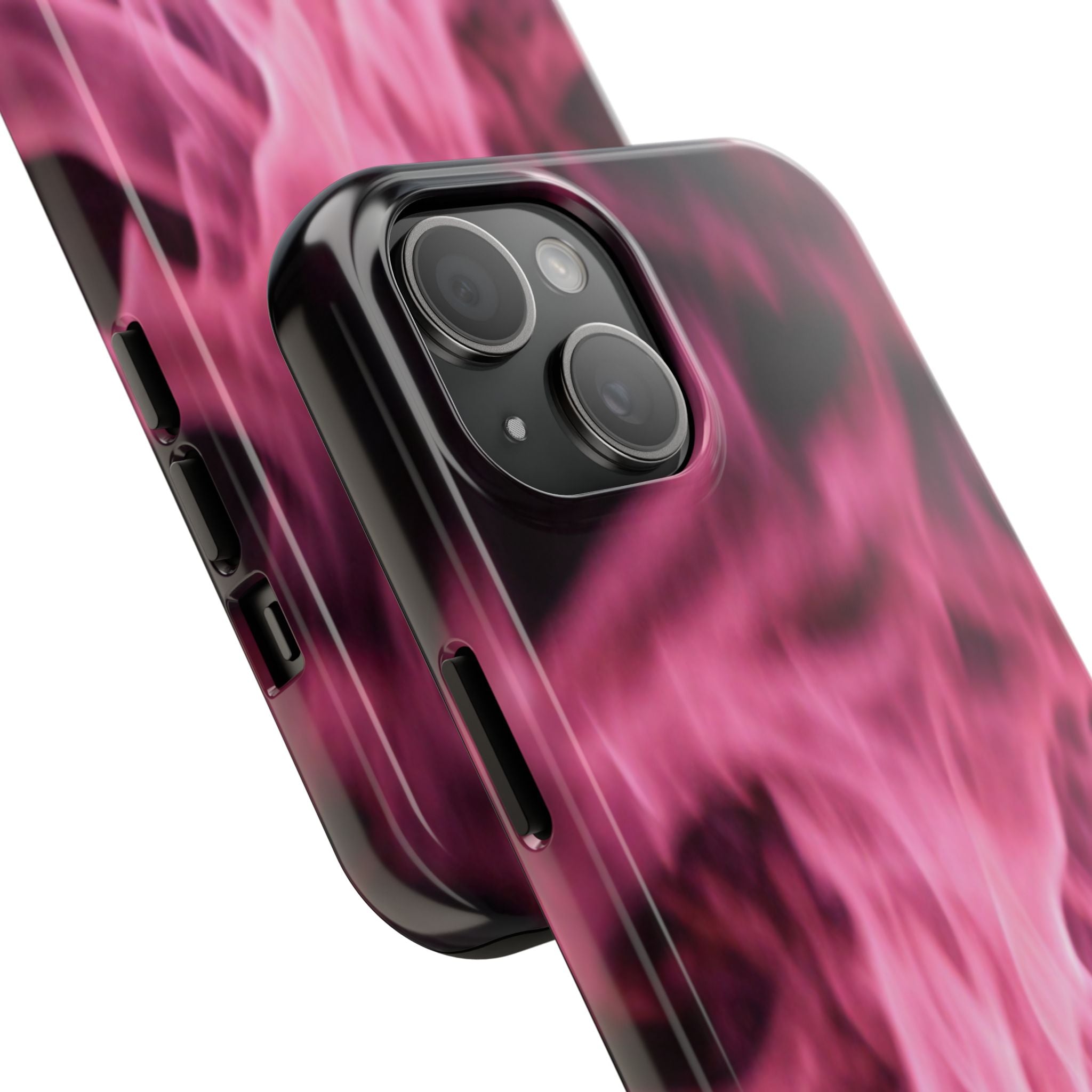 Pink Flame Tough Phone Case