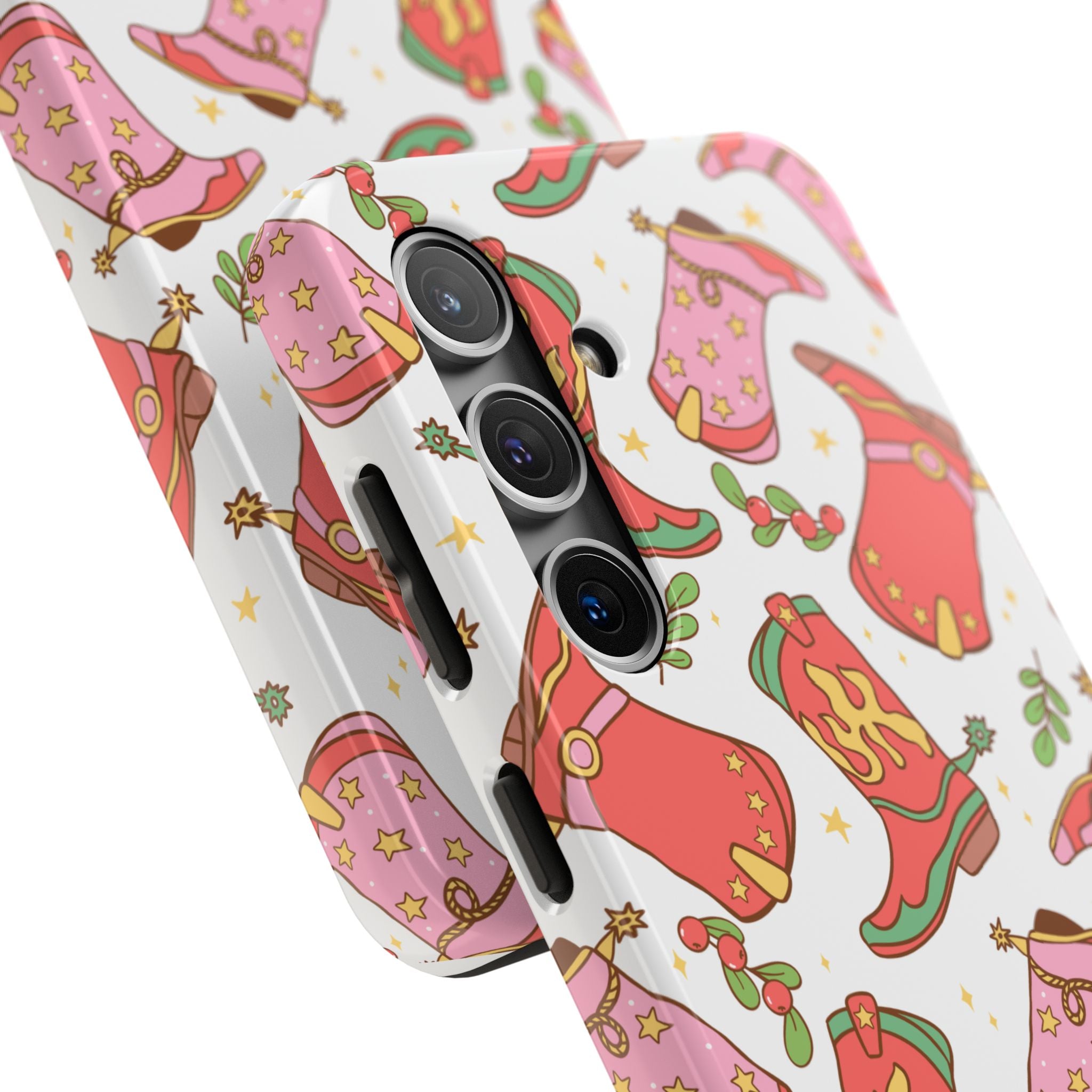 Boots Are Made for Walking Tough Phone Case