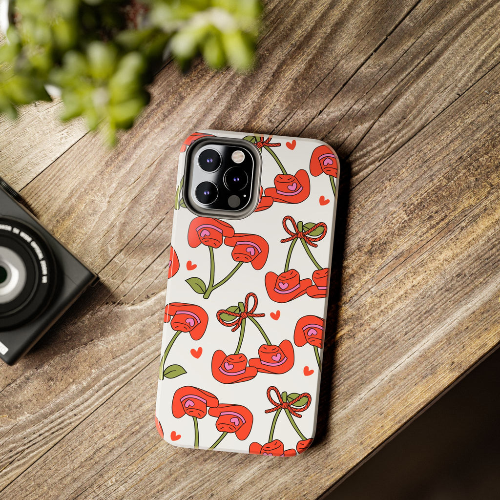 Cowgirl Cherries Tough Phone Case