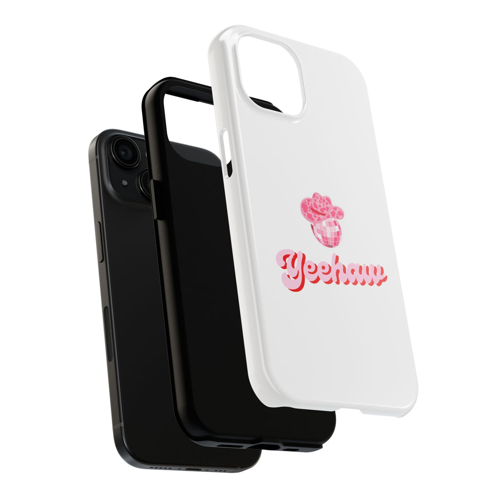 Yeehaw Cowgirl Hat Tough Phone Case