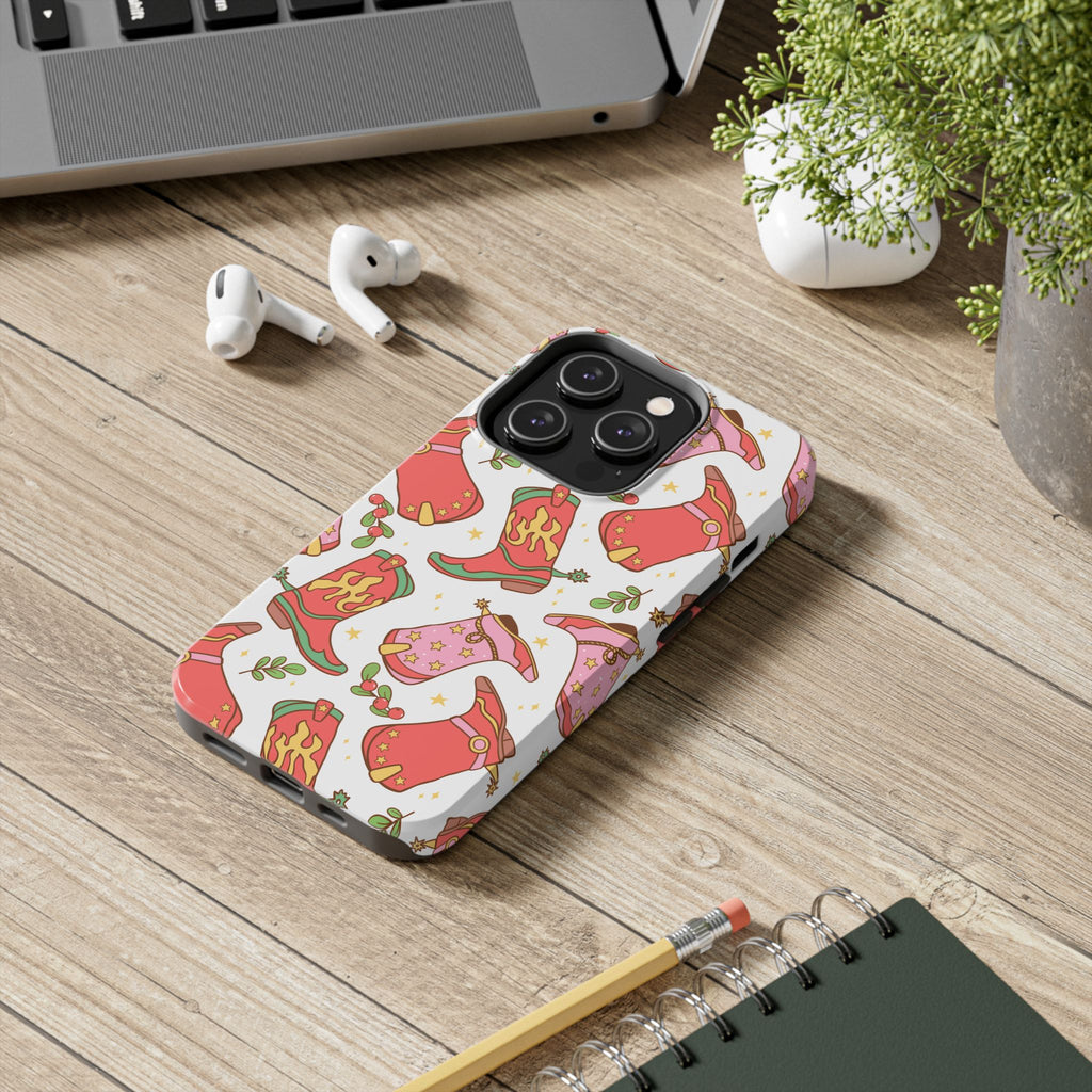 Boots Are Made for Walking Tough Phone Case