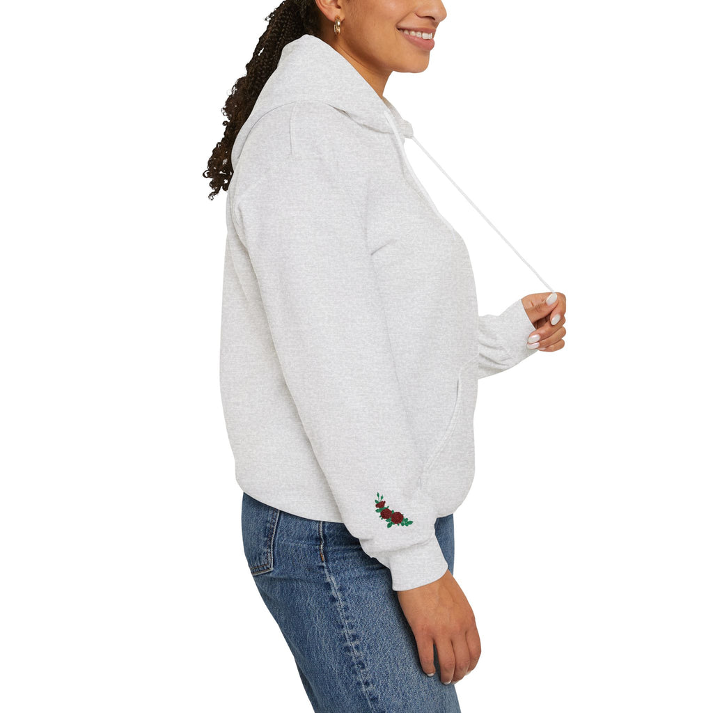 Embroidered Love Aria Rose Hoodie