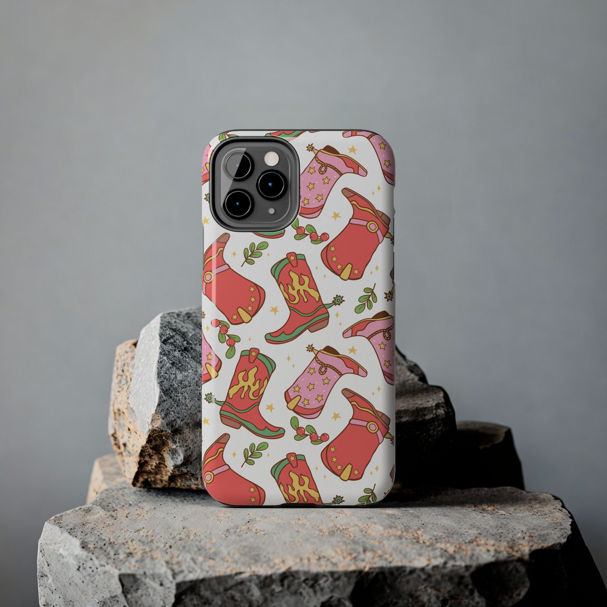 Boots Are Made for Walking Tough Phone Case