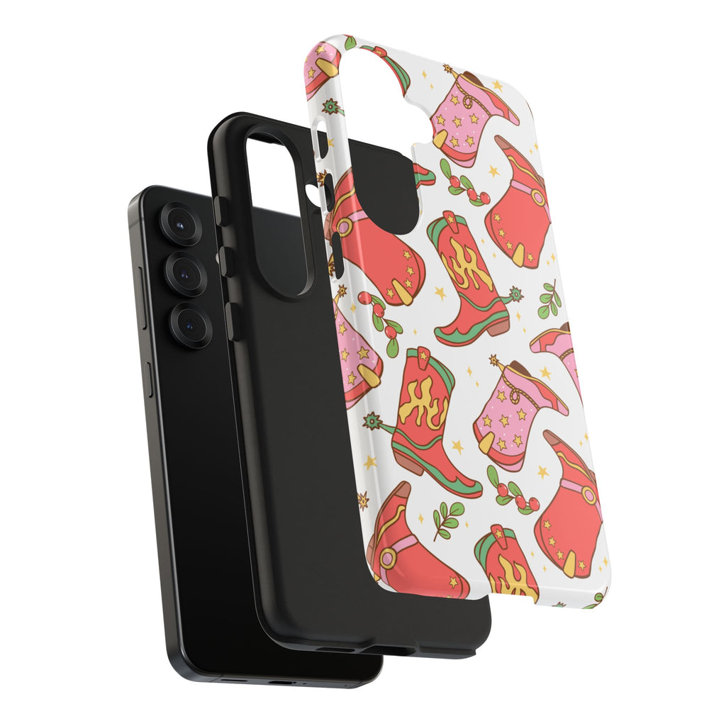 Boots Are Made for Walking Tough Phone Case