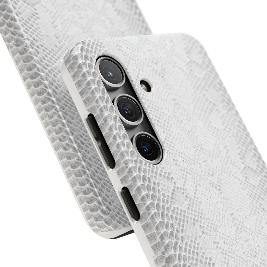 Silver Python Tough Phone Case
