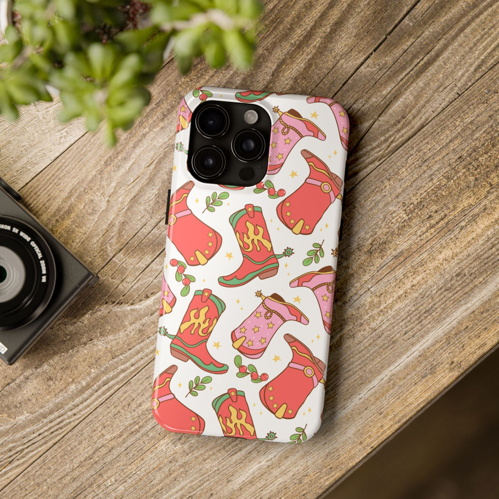 Boots Are Made for Walking Tough Phone Case