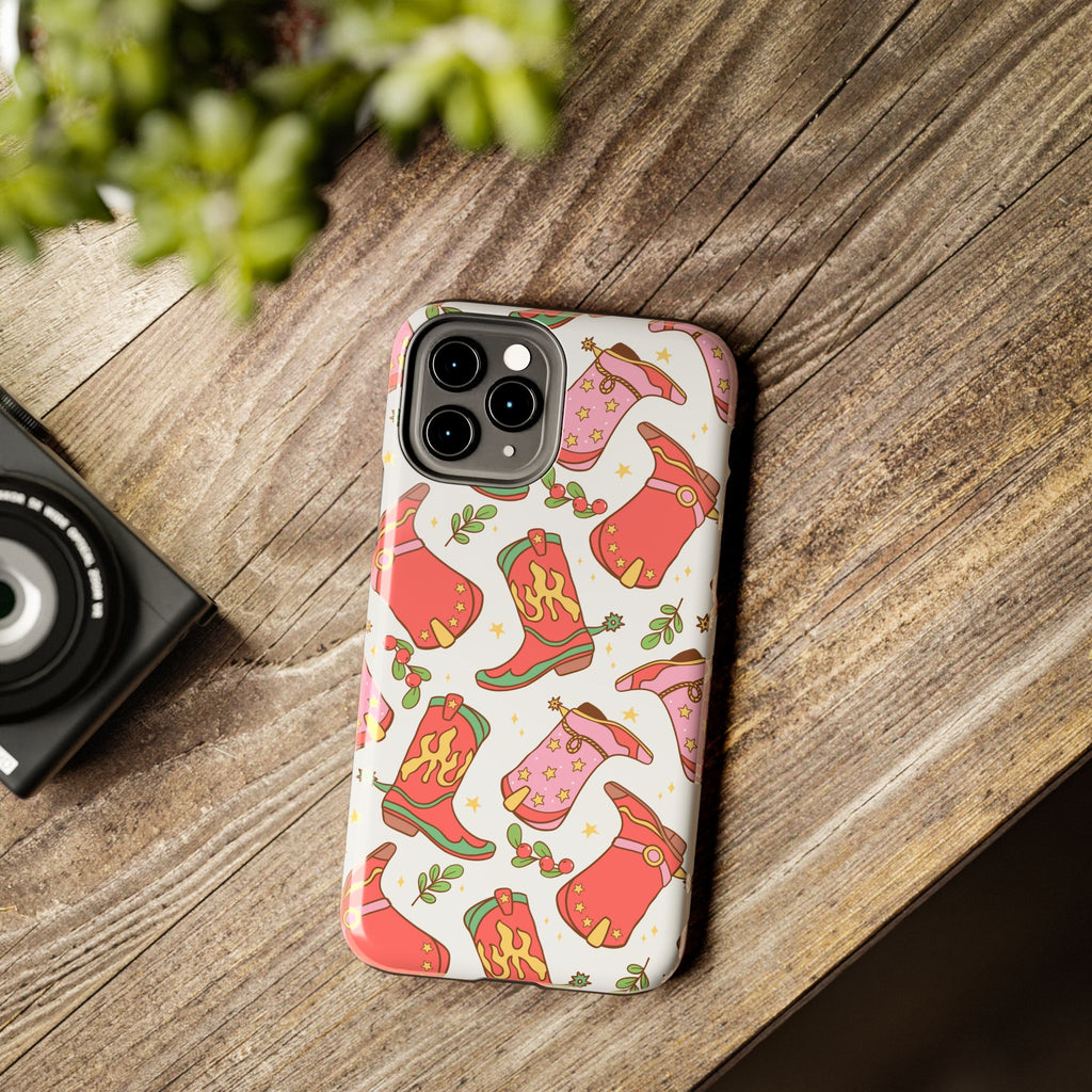 Boots Are Made for Walking Tough Phone Case