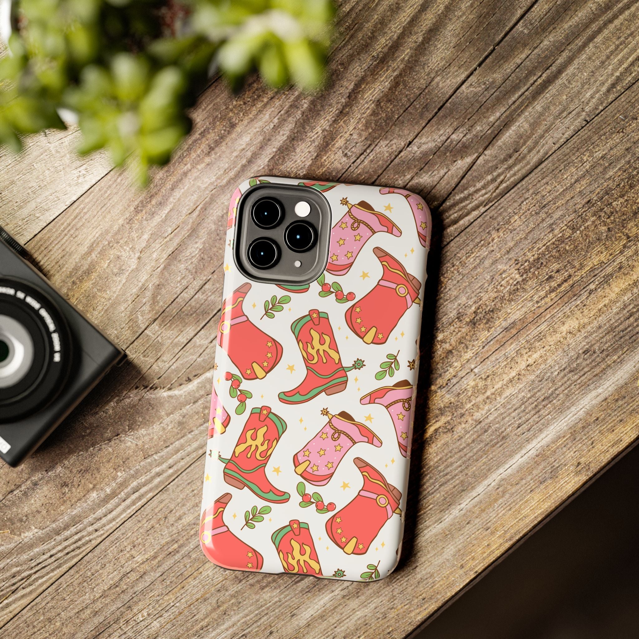 Boots Are Made for Walking Tough Phone Case
