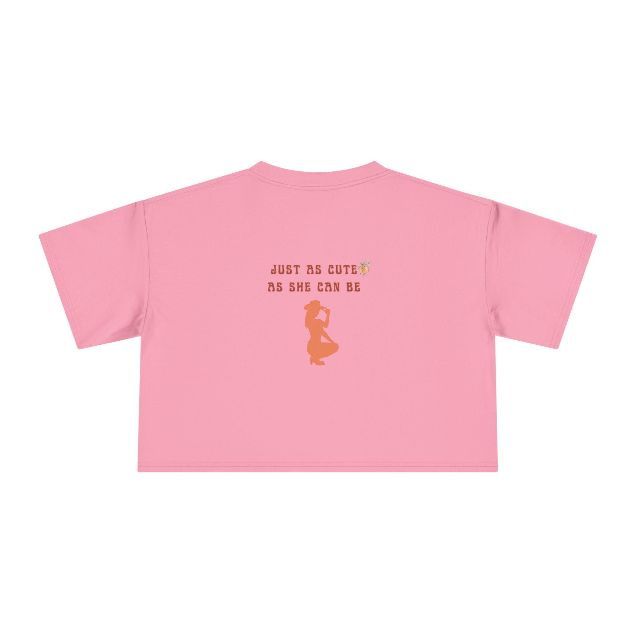 Georgia Peaches Cropped Tee