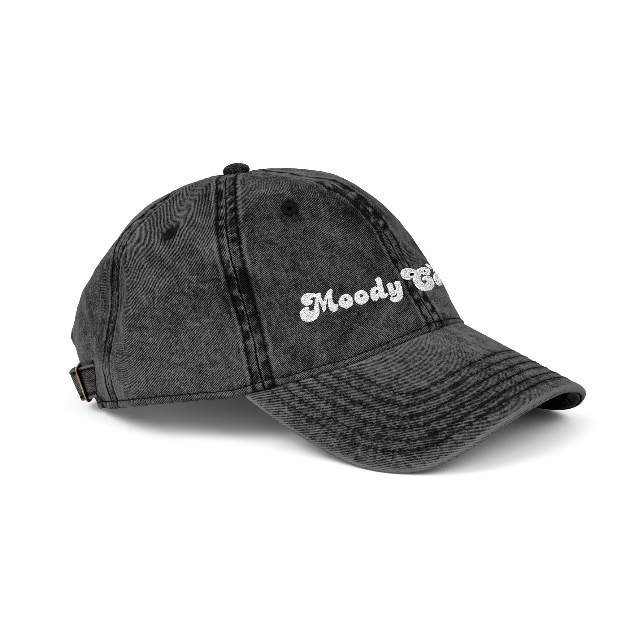 Embroidered Moody Cowgirl Vintage Cap