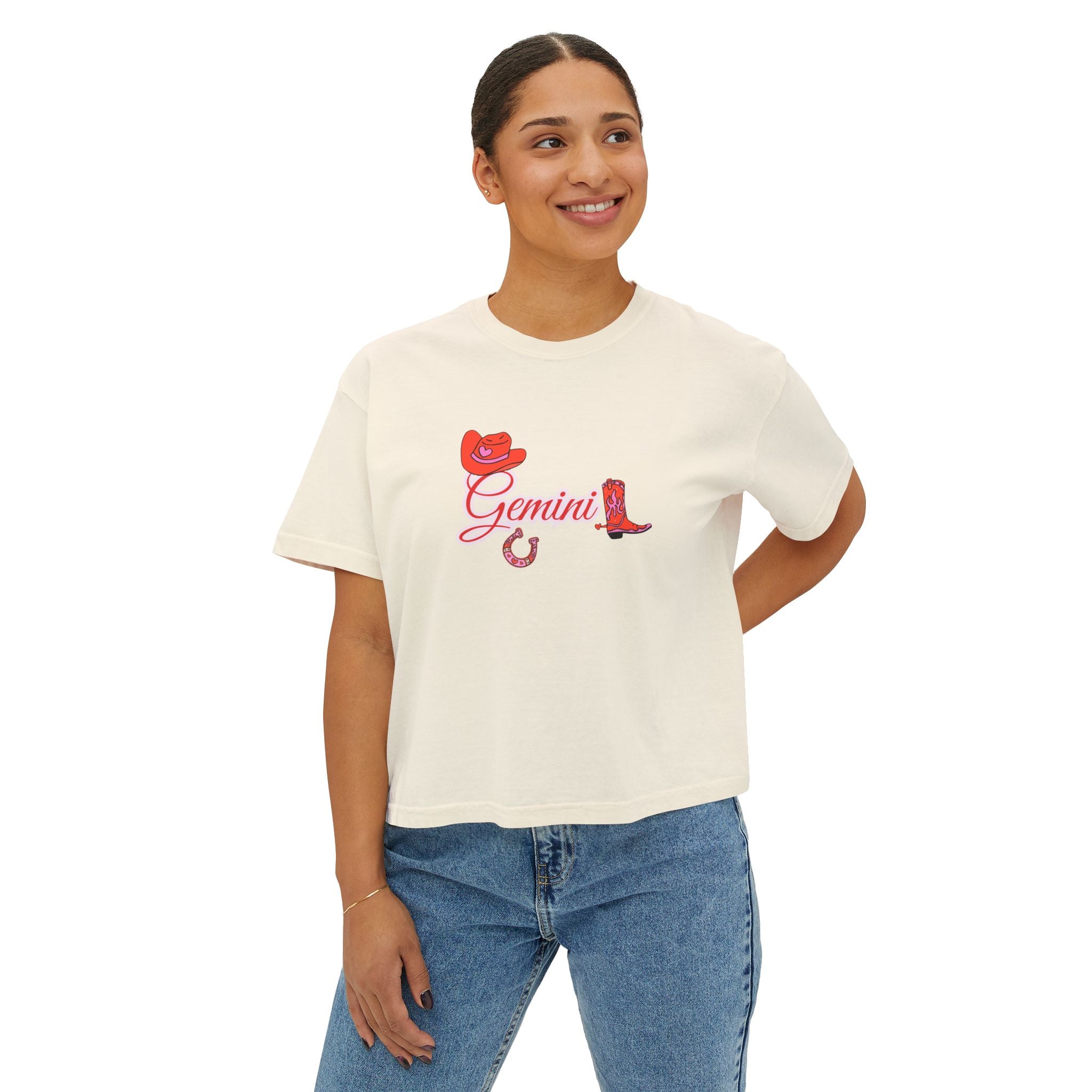 Gemini Boxy Tee