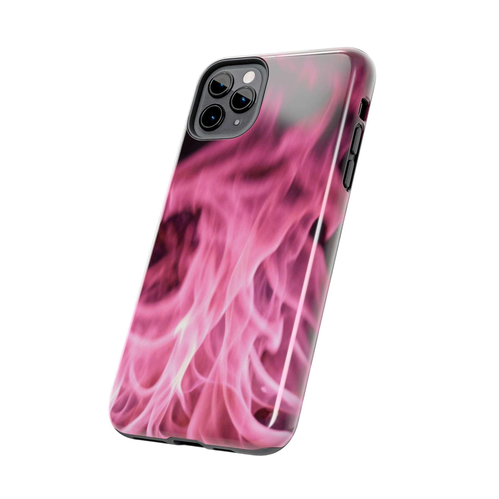 Pink Flame Tough Phone Case