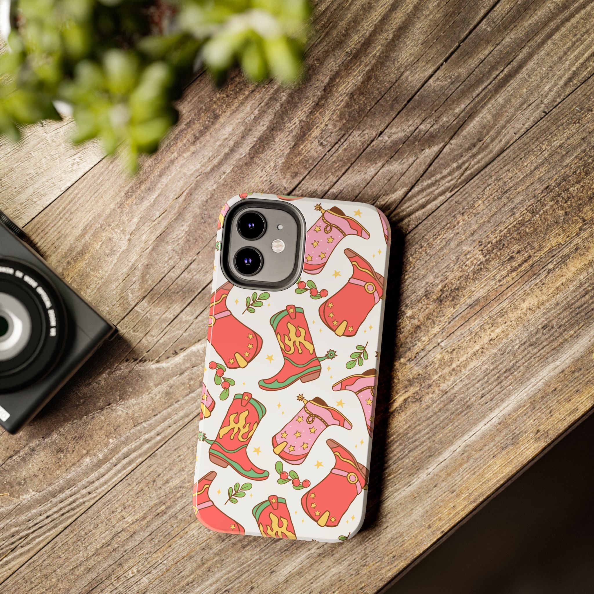 Boots Are Made for Walking Tough Phone Case