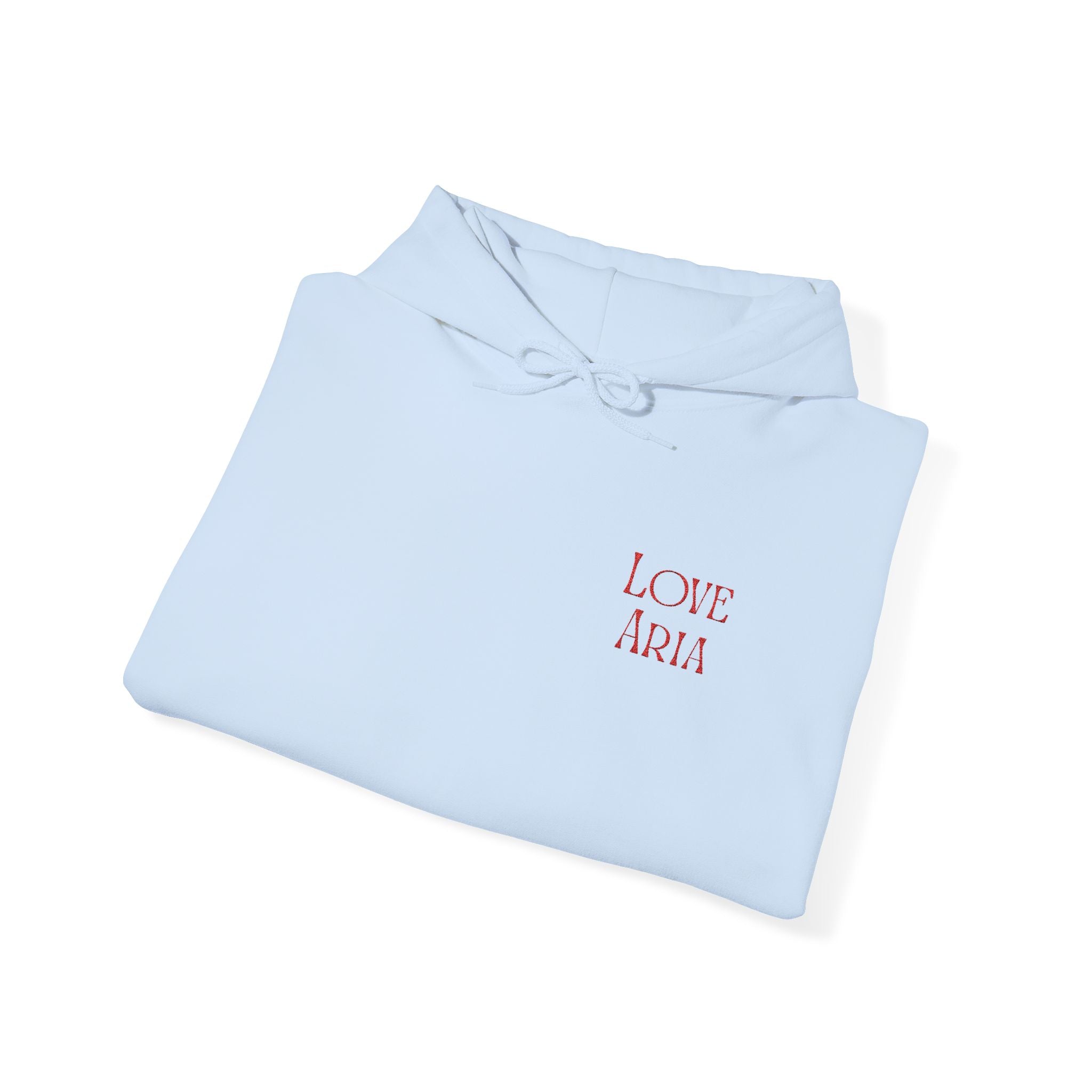 Embroidered Love Aria Rose Hoodie