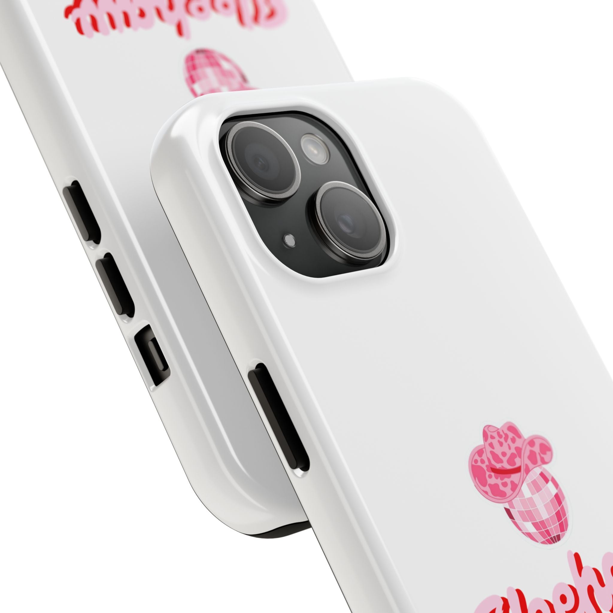 Yeehaw Cowgirl Hat Tough Phone Case