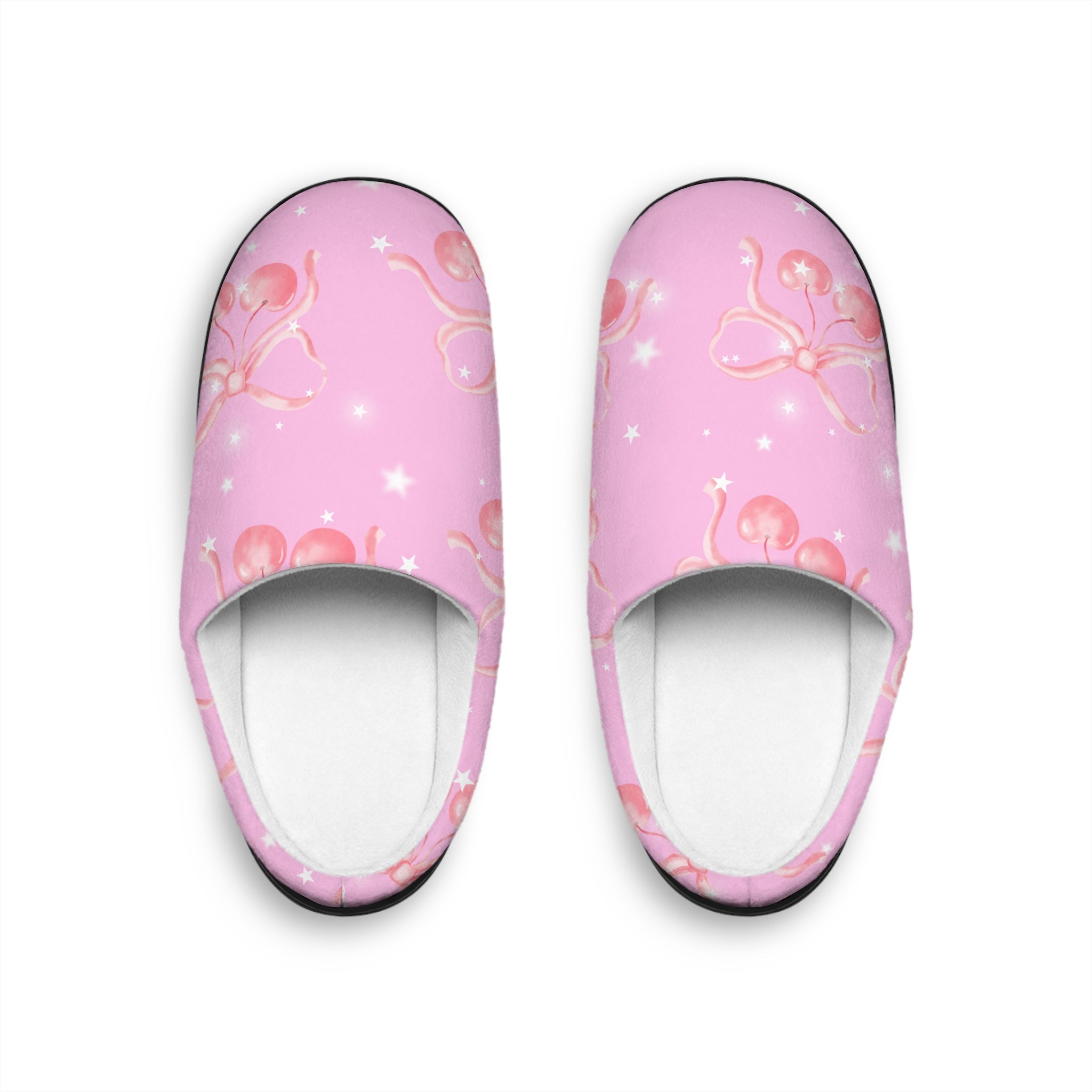 Pink Cherry Slippers