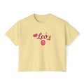 Leo Zodiac Boxy Tee