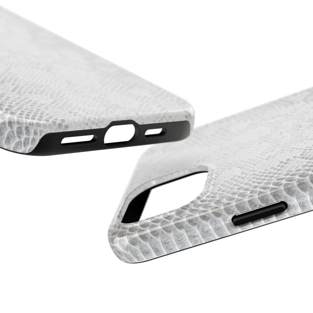 Silver Python Tough Phone Case