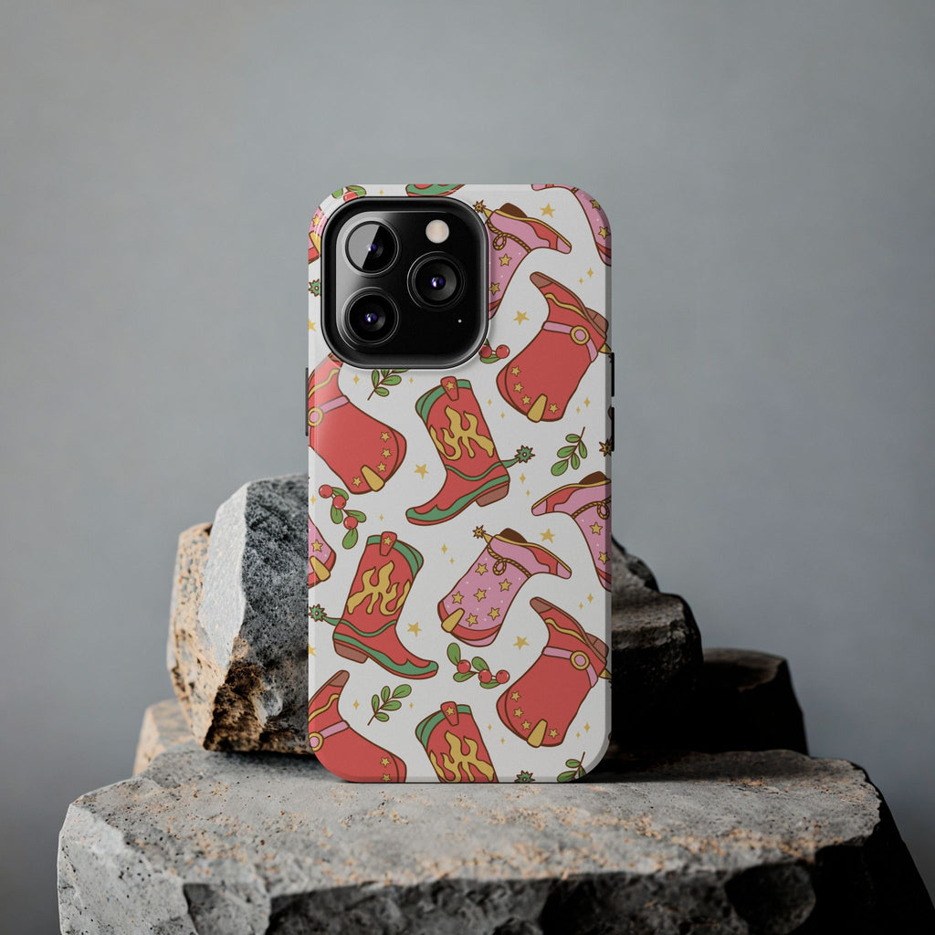 Boots Are Made for Walking Tough Phone Case