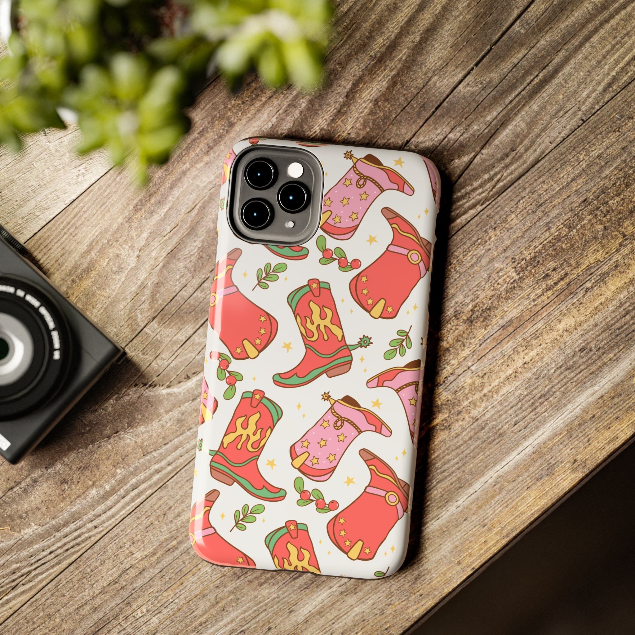Boots Are Made for Walking Tough Phone Case