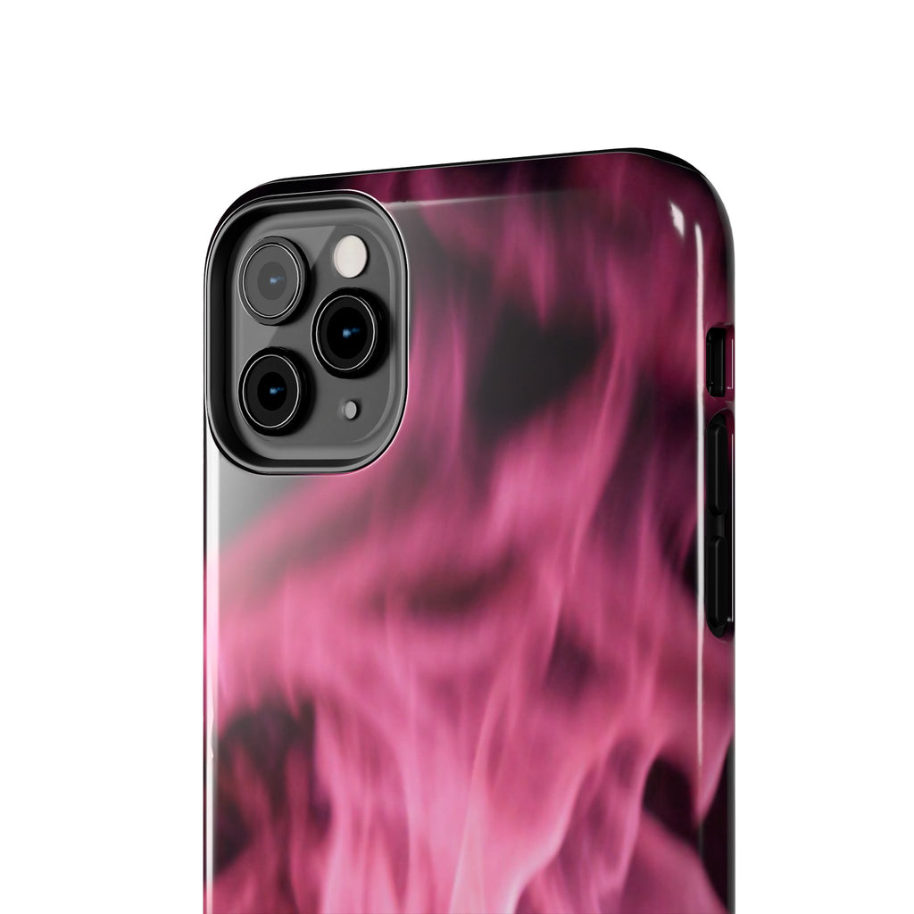 Pink Flame Tough Phone Case