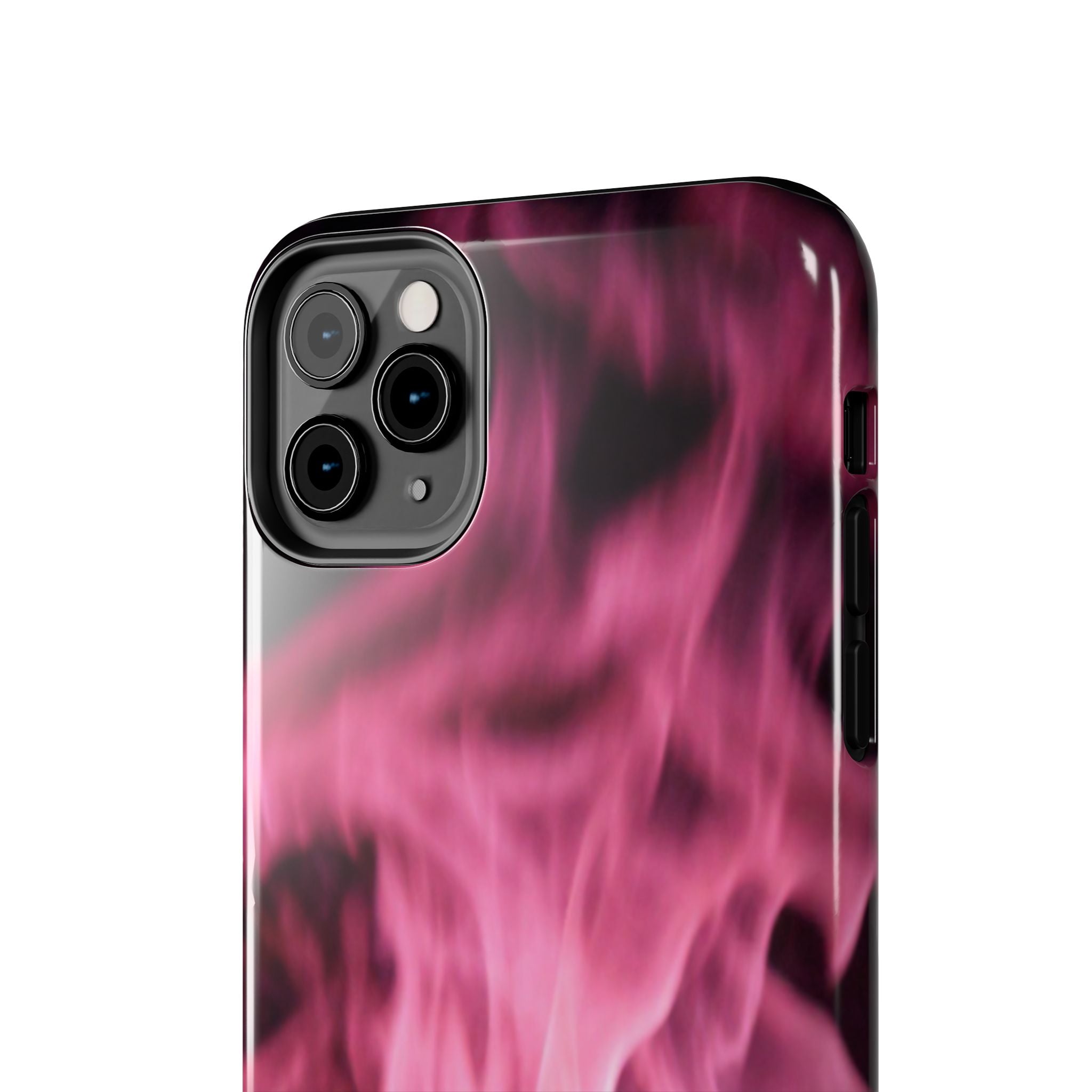 Pink Flame Tough Phone Case