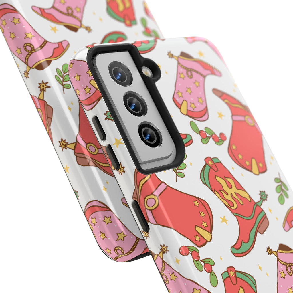Boots Are Made for Walking Tough Phone Case