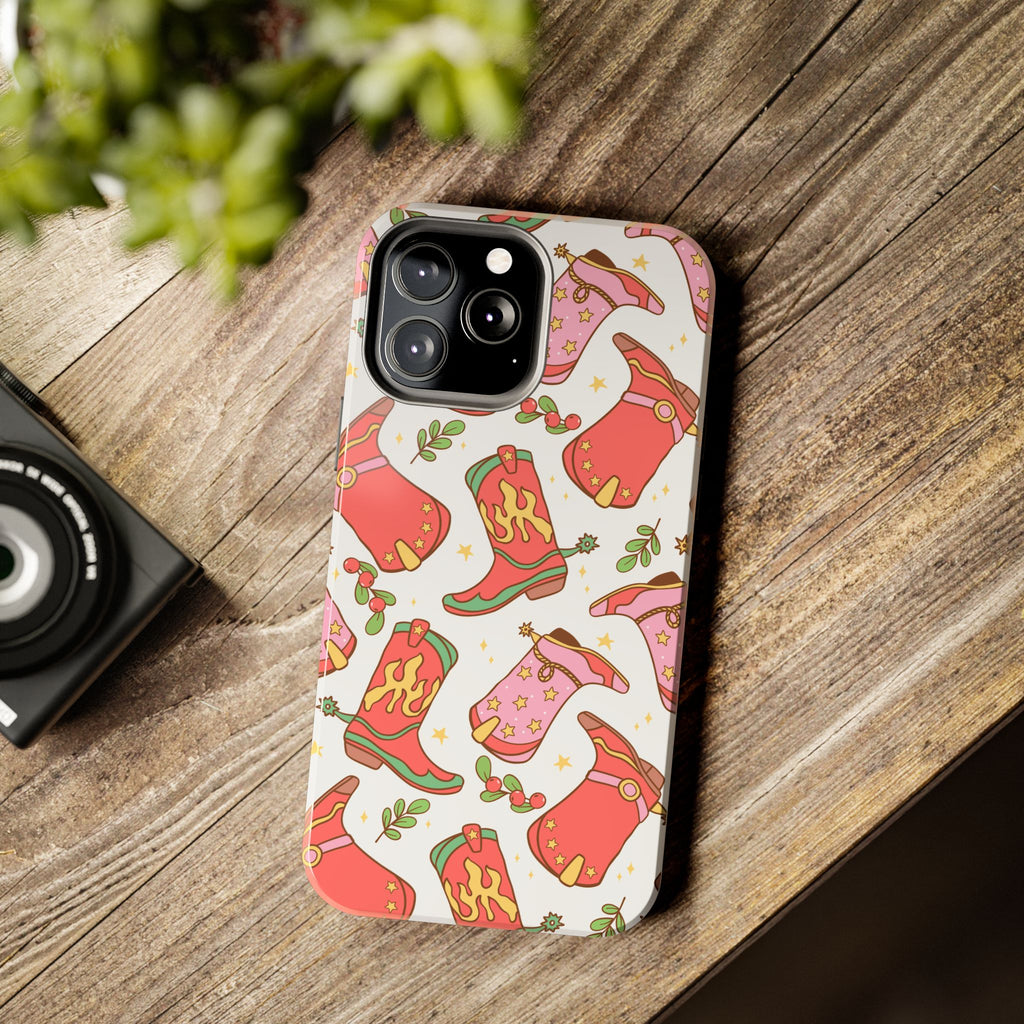 Boots Are Made for Walking Tough Phone Case