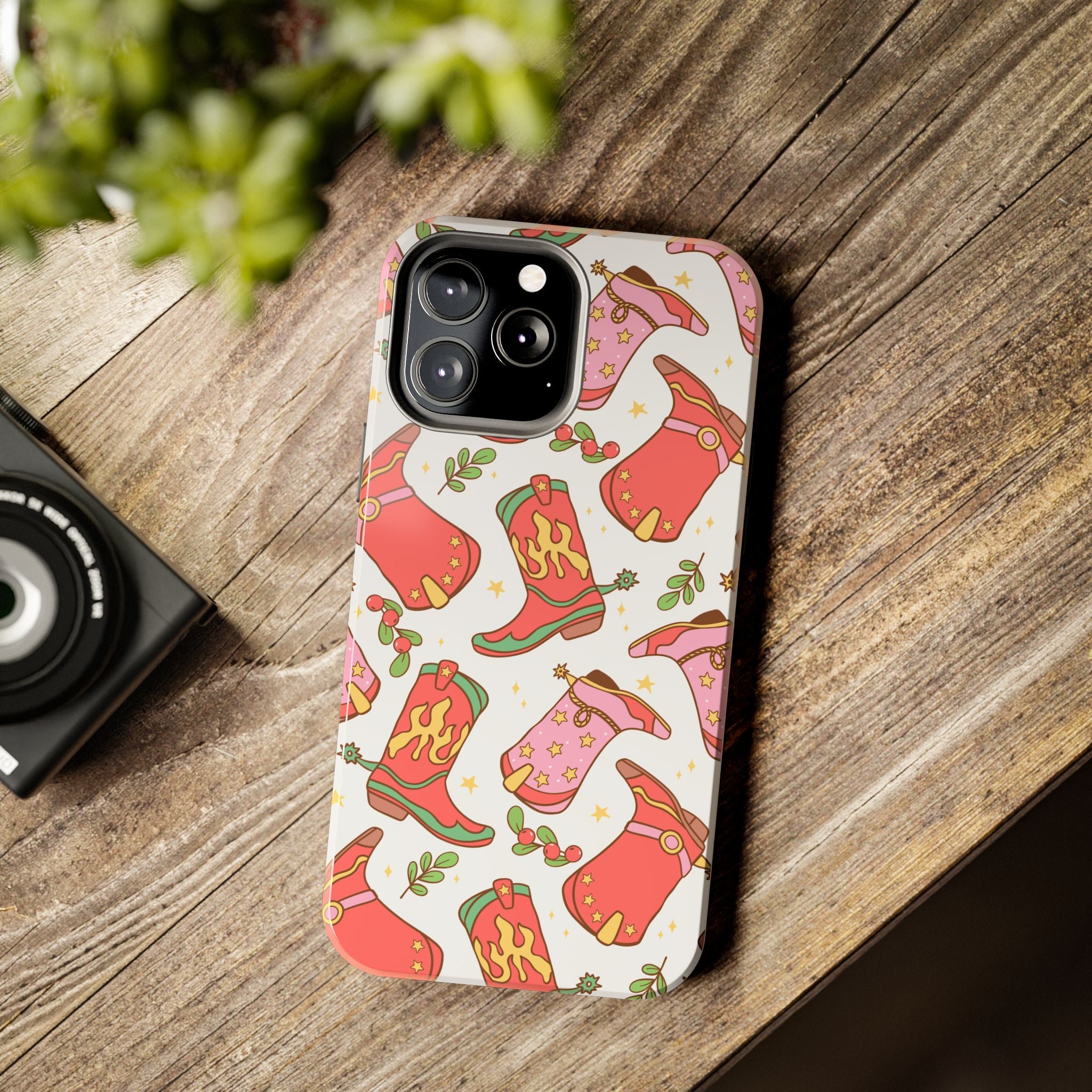 Boots Are Made for Walking Tough Phone Case
