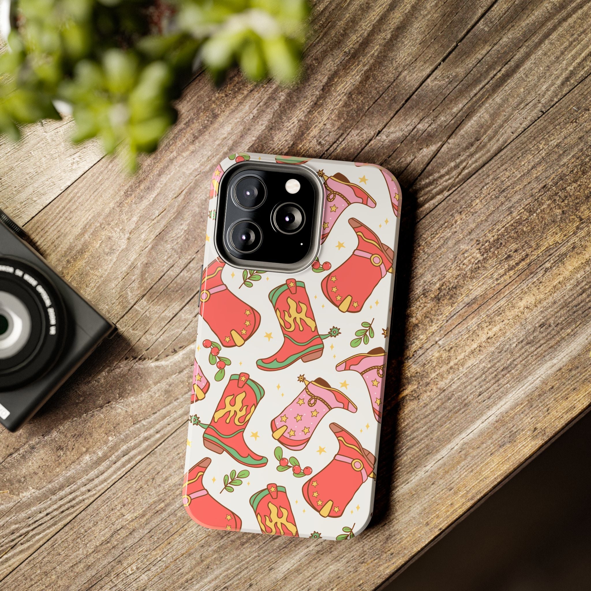 Boots Are Made for Walking Tough Phone Case