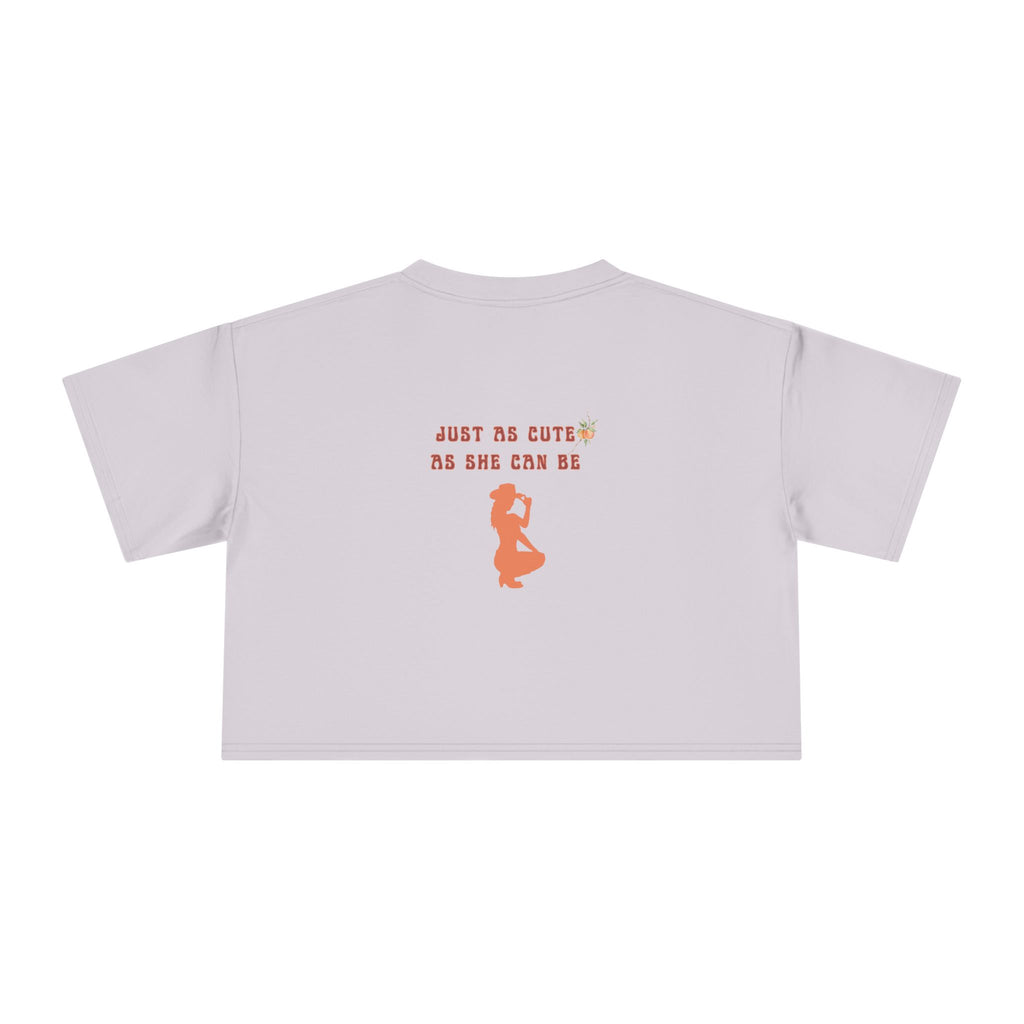 Georgia Peaches Cropped Tee