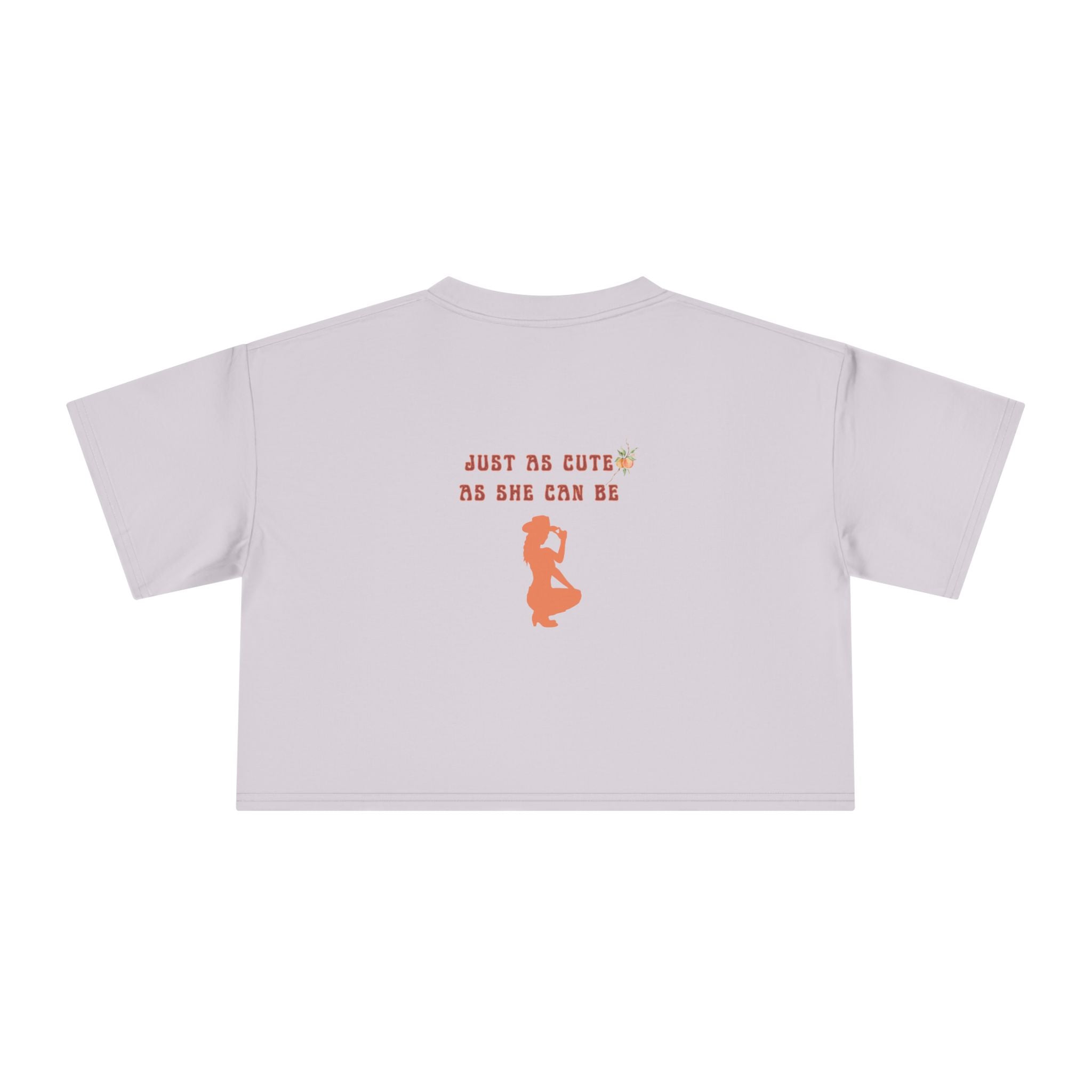 Georgia Peaches Cropped Tee