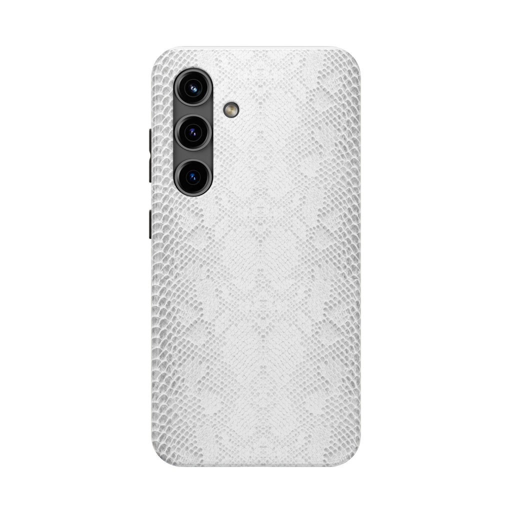 Silver Python Tough Phone Case