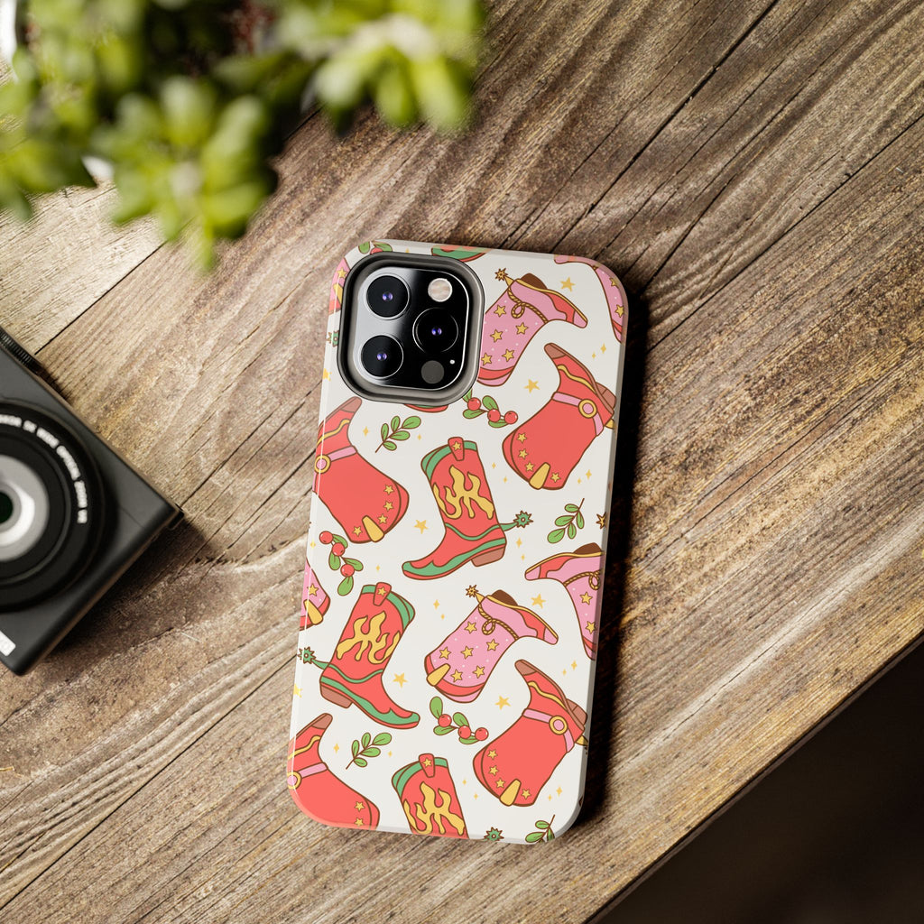 Boots Are Made for Walking Tough Phone Case