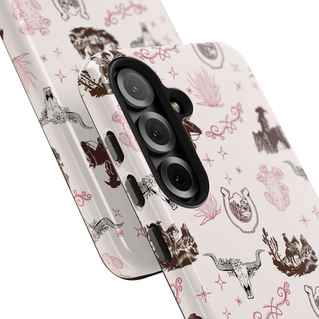 Western Cowgirl Tough Phone Case