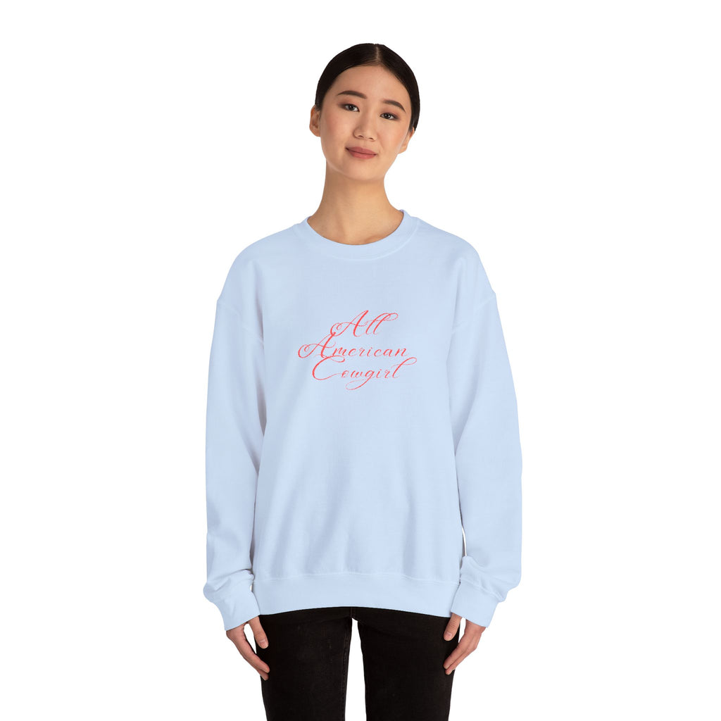 All American Cowgirl Crewneck