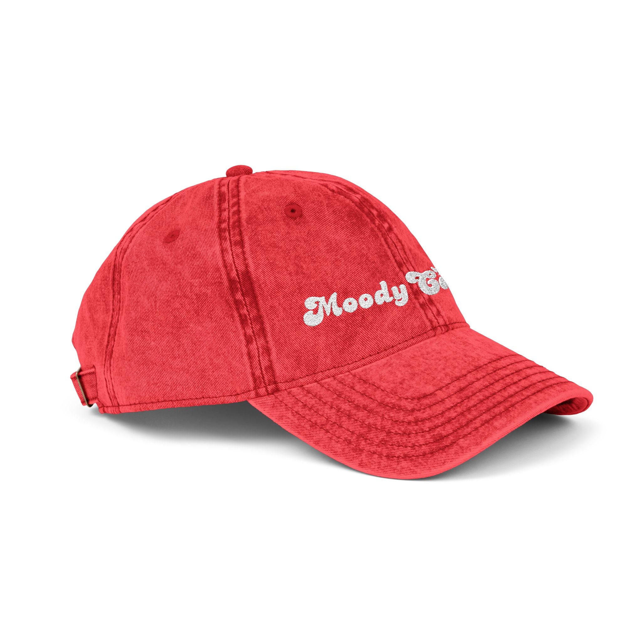 Embroidered Moody Cowgirl Vintage Cap