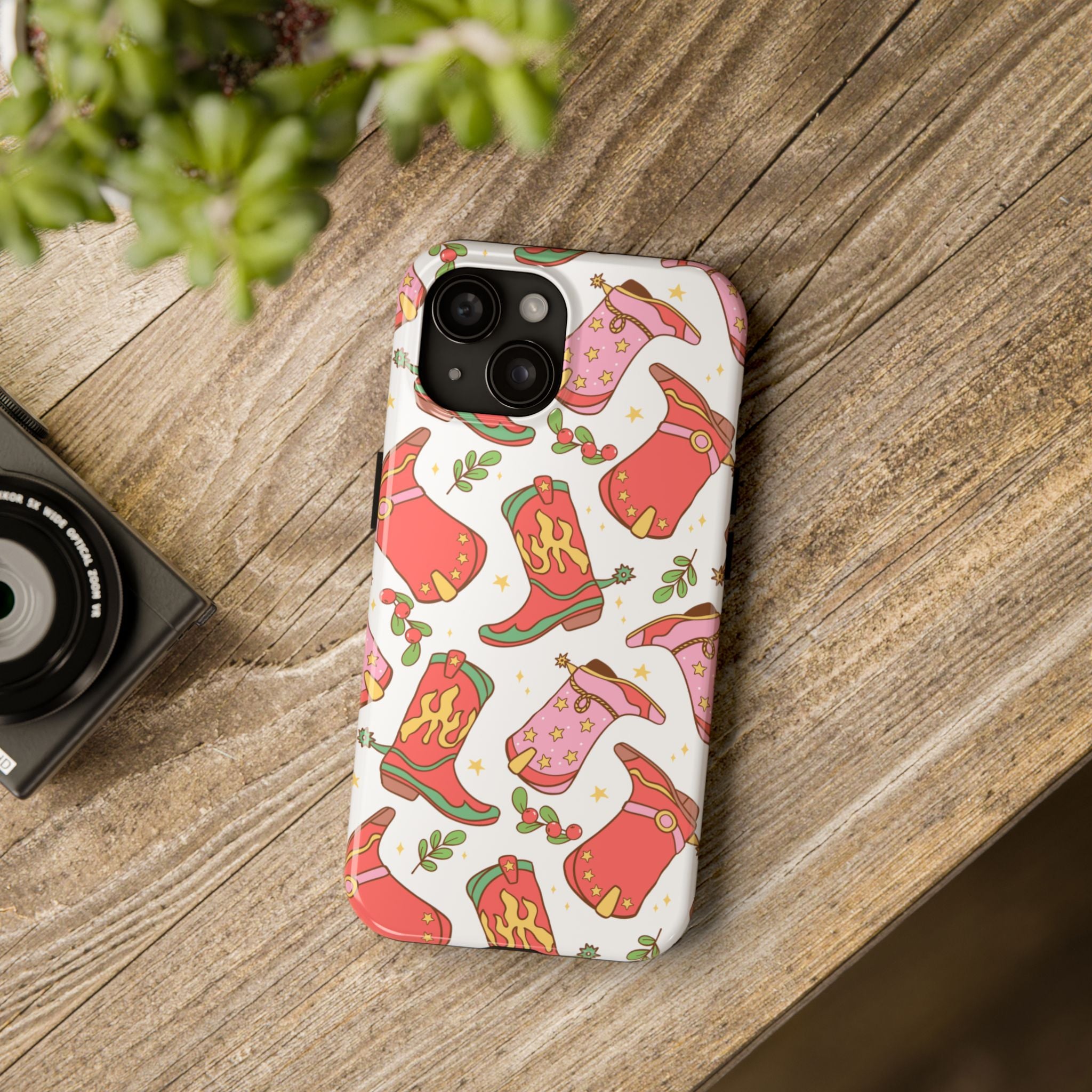 Boots Are Made for Walking Tough Phone Case