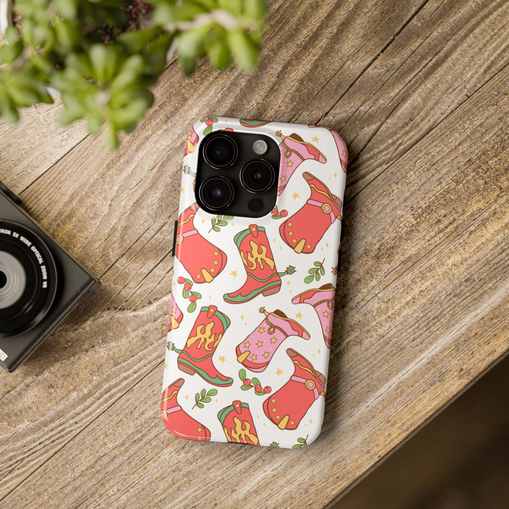 Boots Are Made for Walking Tough Phone Case